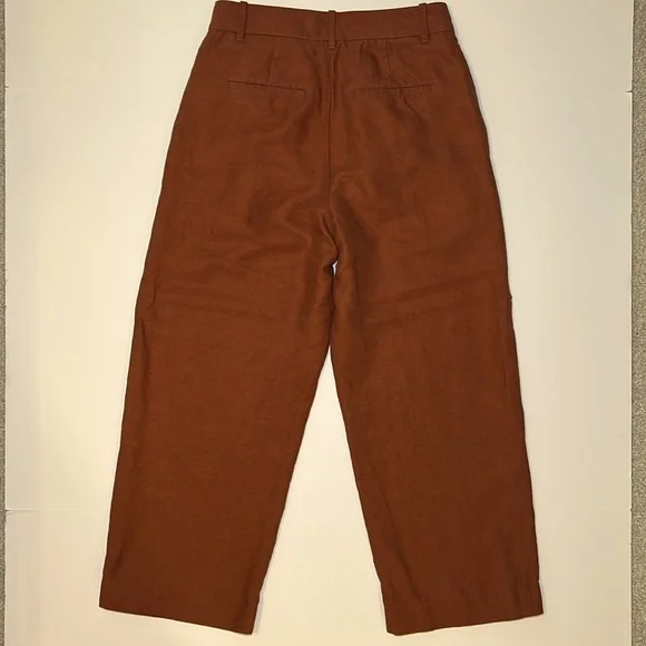Aritzia Orange/Copper/Rust Effortless Pant - Picture 3 of 8